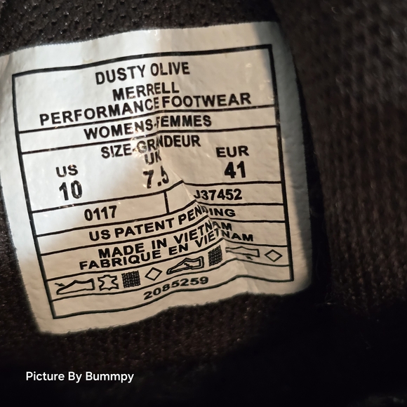 Merrell Women's Siren Sport Q2 Mid Waterproof hiking boot Dusty Olive Colorway - Picture 12 of 16